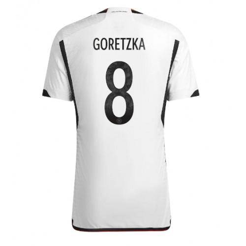 Pánský Fotbalový dres Německo Leon Goretzka #8 MS 2022 Domácí Krátký Rukáv